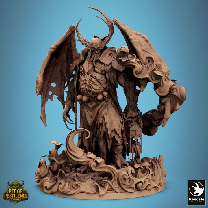 Ashkar, the Night Watcher – Demon Sentinel Miniature