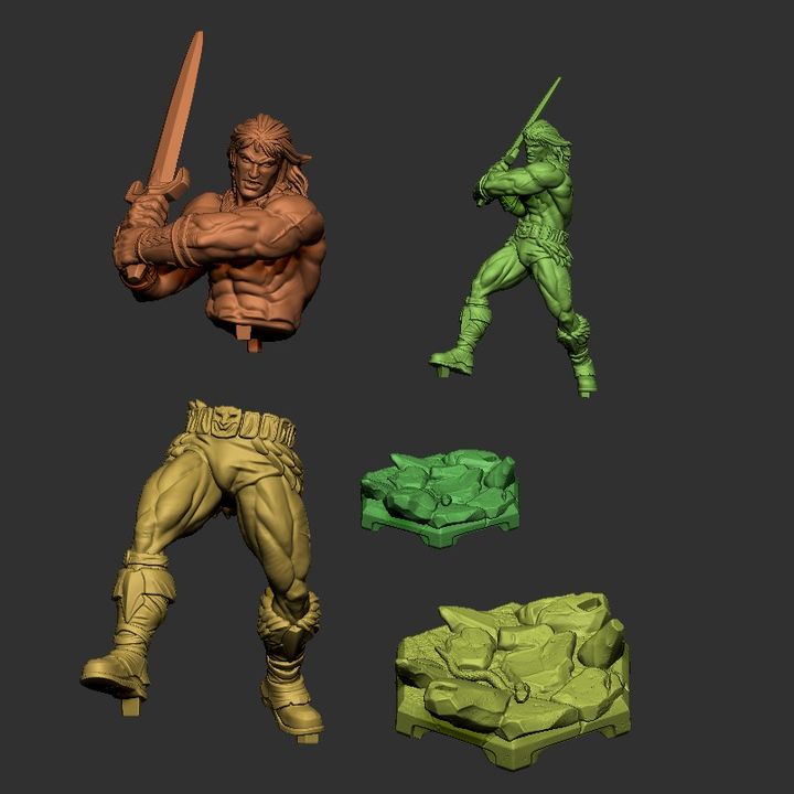 Ax Battler - Golden Axe Inspired Miniature