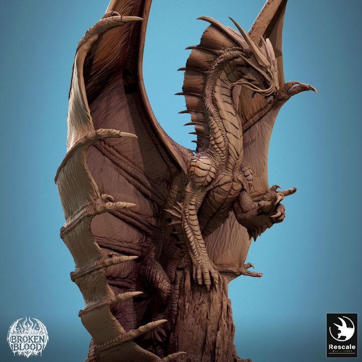 Legendary Metallic Gold Dragon Talk