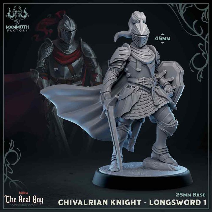Chivalrian Knight Guard Miniatures