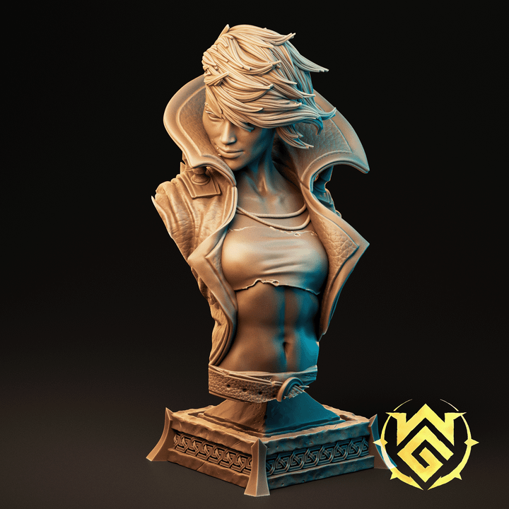 Black Lotus Katerina – Fantasy Rogue Miniature & Bust