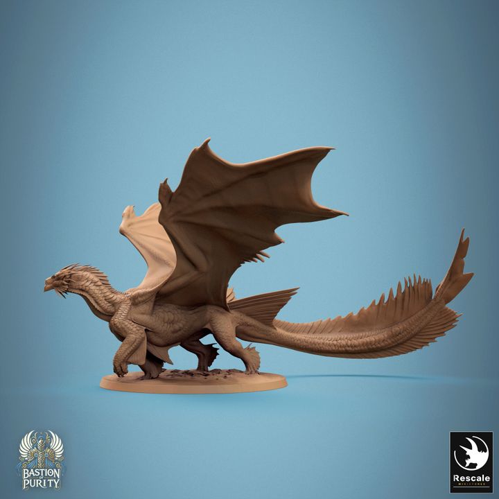 Metallic Bronze Dragon Walk