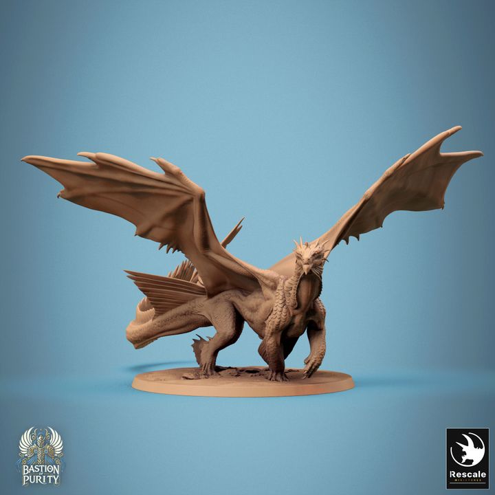 Metallic Bronze Dragon Walk