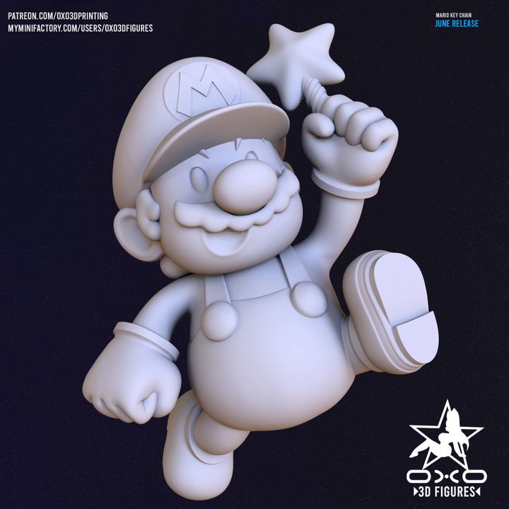 Mario - Super Mario Bros. - Keychain