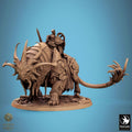 Solarion, the Radiant Warbeast – Armored Beast Mount Miniature