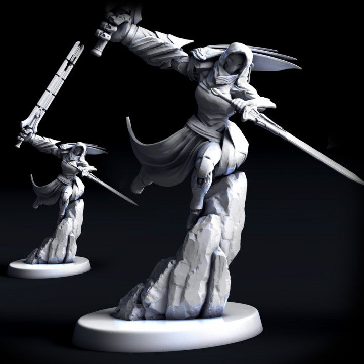 Argent Defenders - Cyber-Knight Squad Miniatures