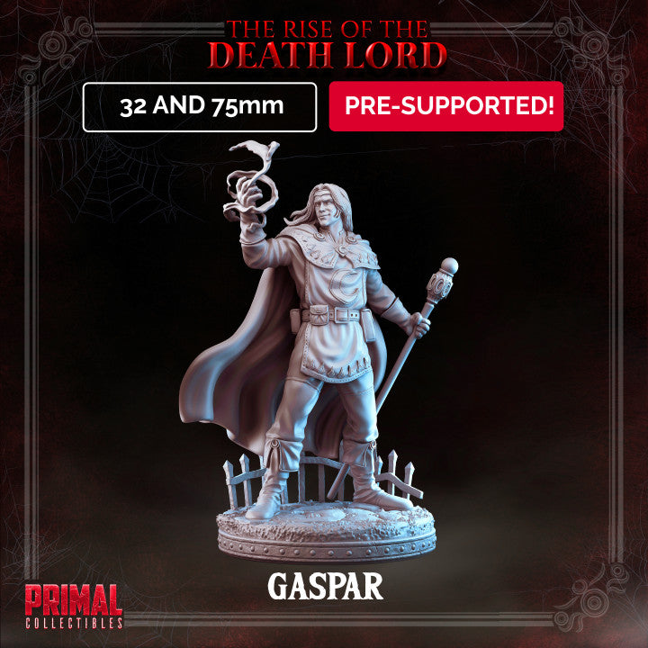 Gaspar – Male Wizard Miniature
