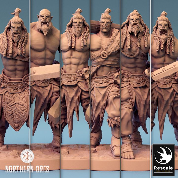 Orc Soldier - Sword
