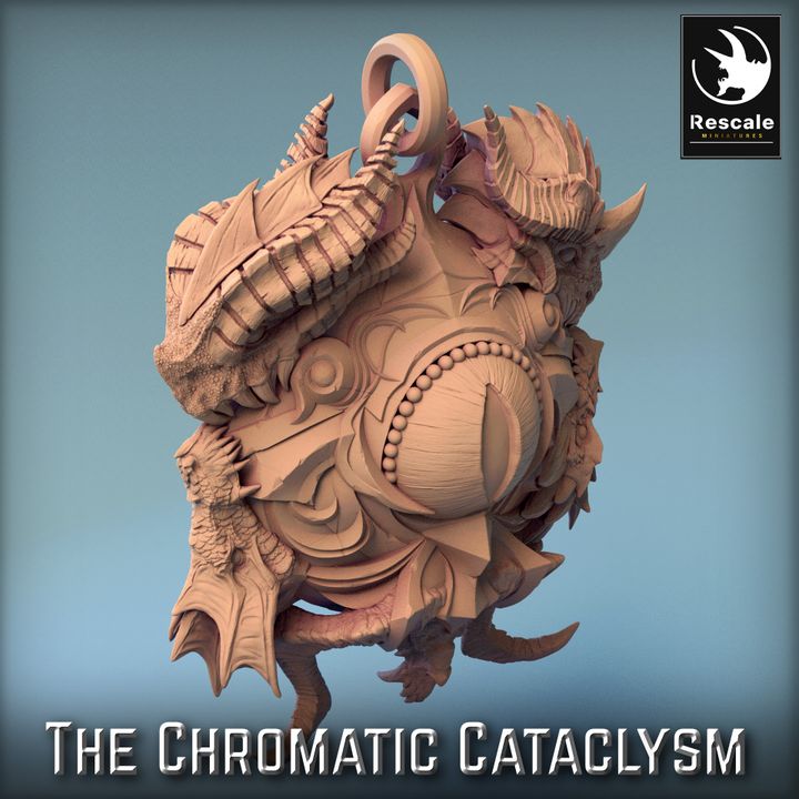 Tiamat Brooch