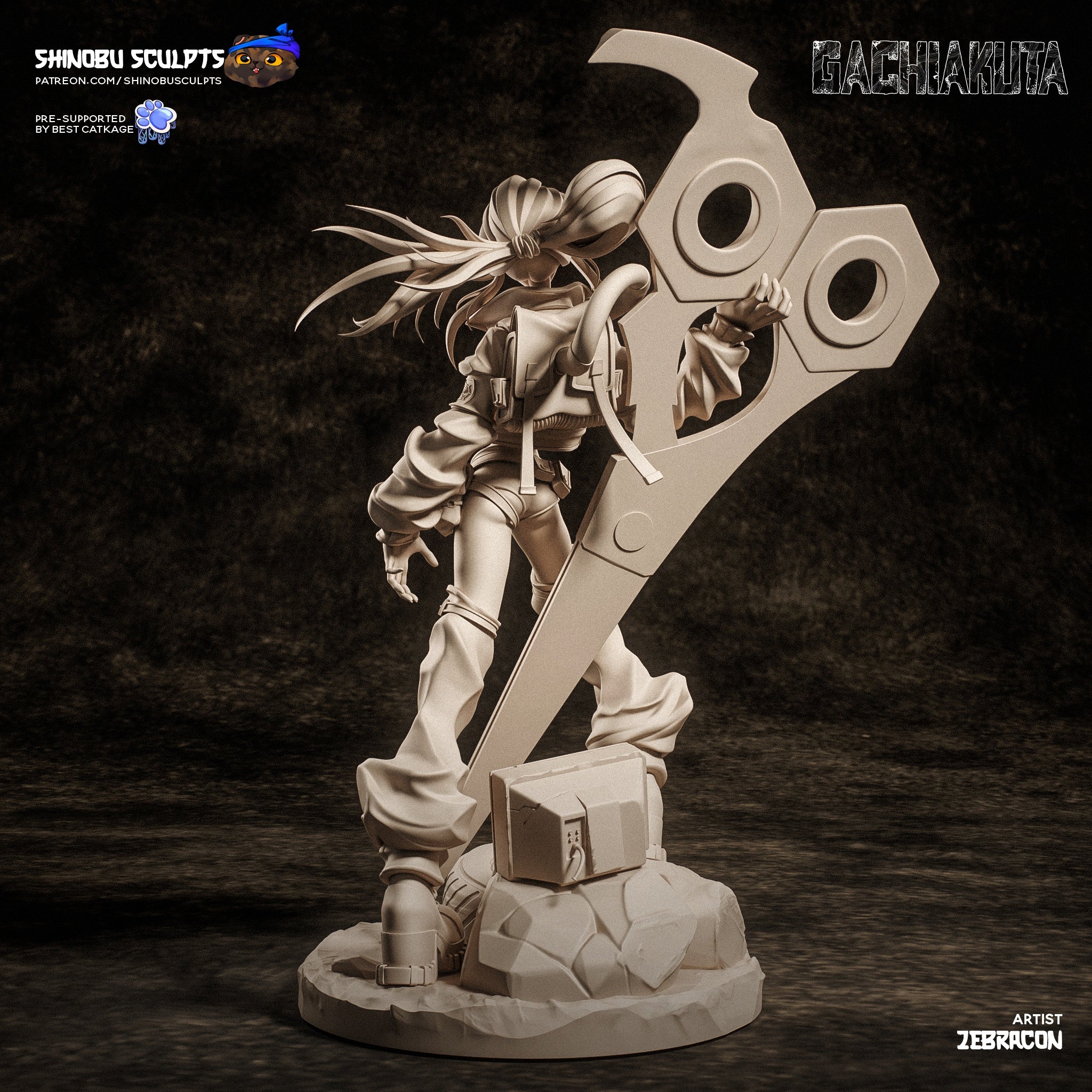 Riyo Reaper -  Gachiakuta - 1:8 Scale