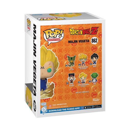 Funko POP! Majin Vegeta POP & T-Shirt
