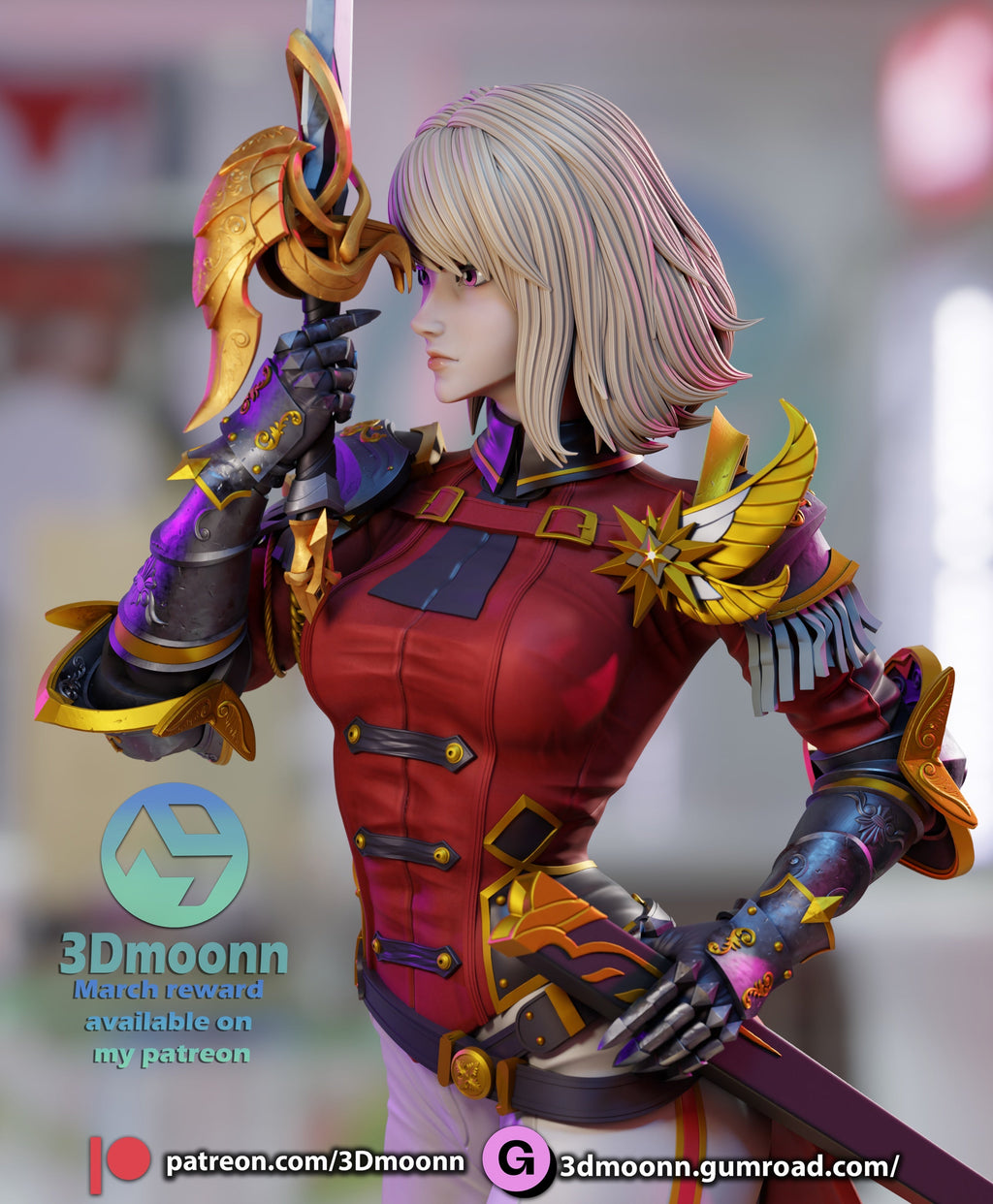 Cha Hae-In - Solo Leveling  (SFW/NSFW 18+) - 1:6 Scale