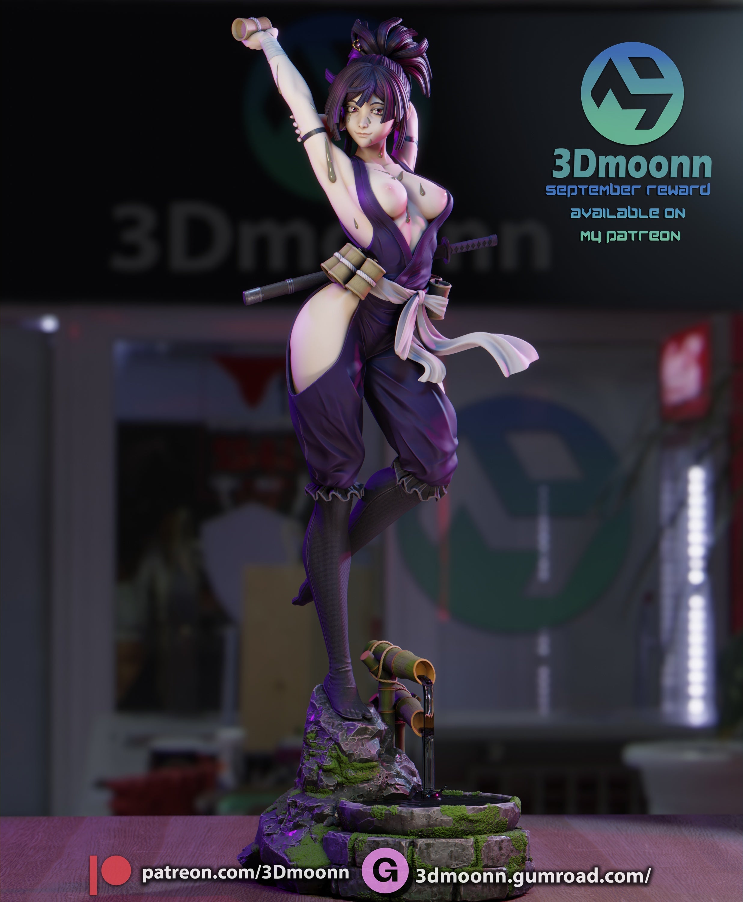 Yuazuriha - Hell's Paradise (SFW/NSFW 18+ Only) - 1:6 Scale
