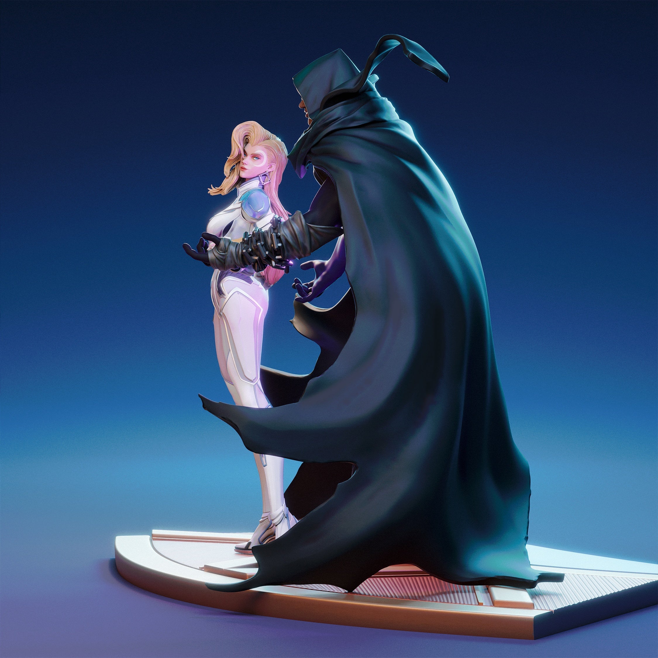 Cloak and Dagger - Marvel Rivals - 1:6, 1:9 Scale Figures & Bust