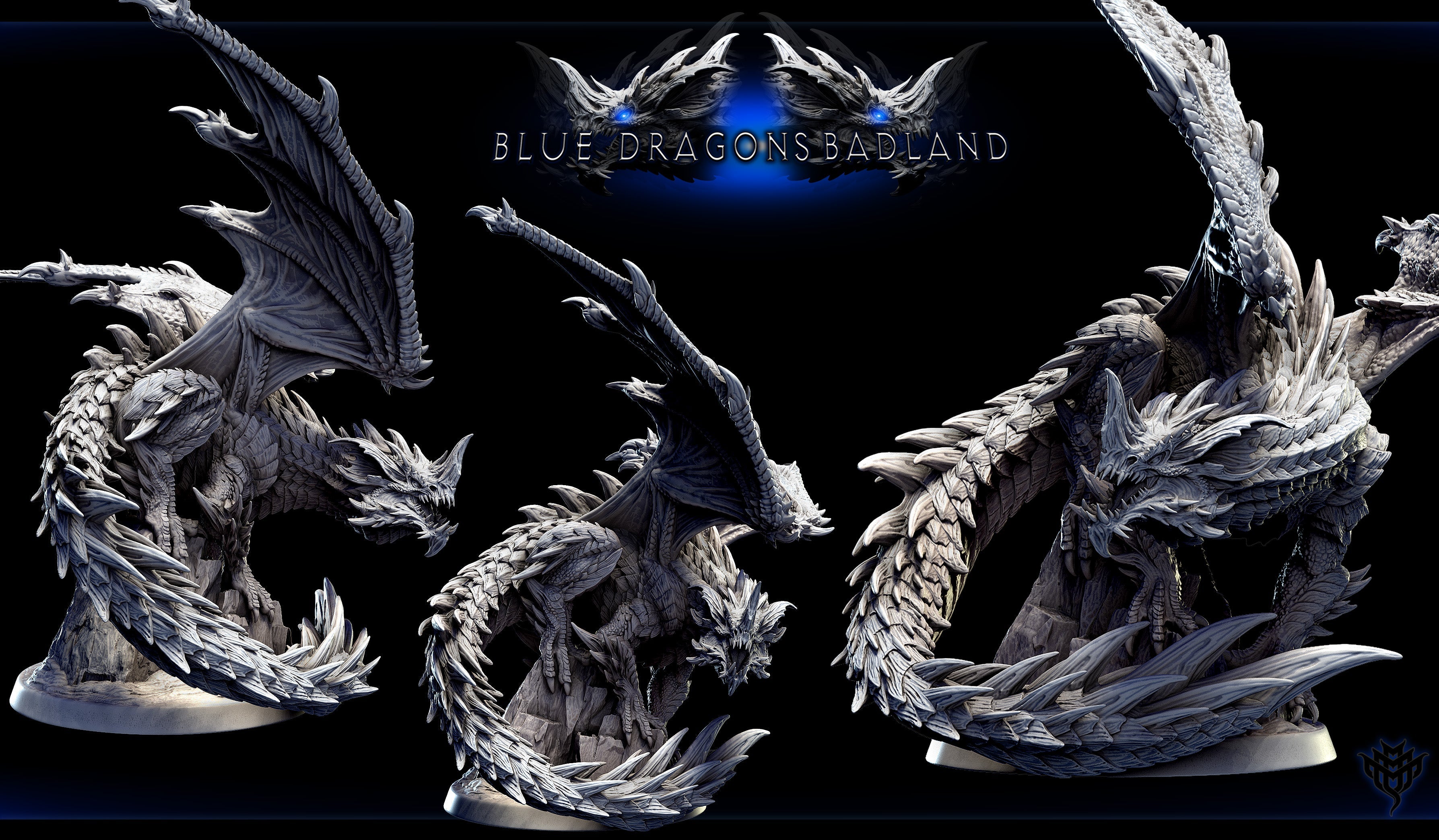 Adult Blue Dragons