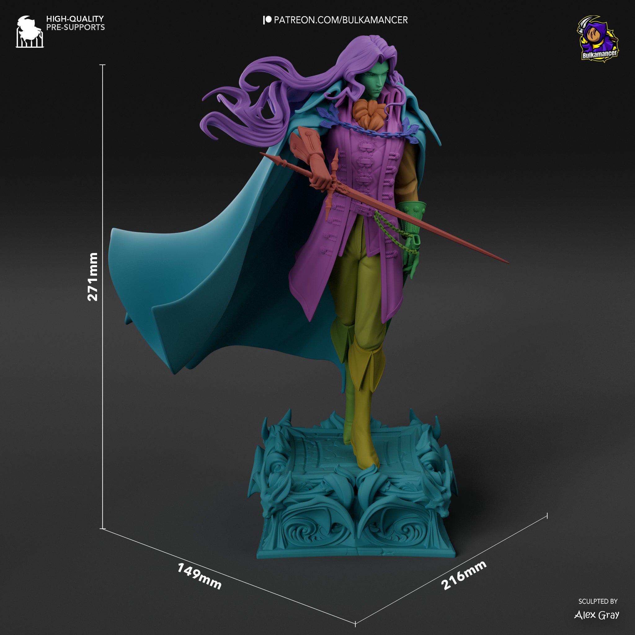 Alucard - Castlevania -1:8 Scale Figure