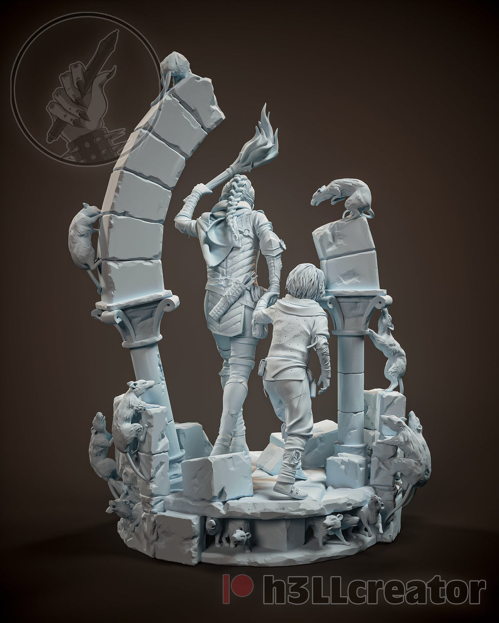 Amicia and Hugo - A Plague Tale - 1:8 Scale