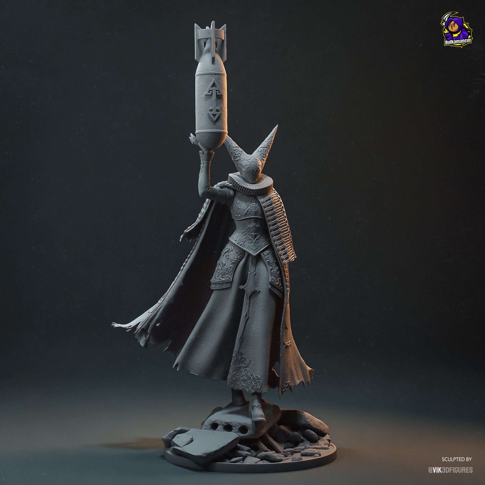 Artillery Witch - Trench Crusade - 1:8 Scale Figure