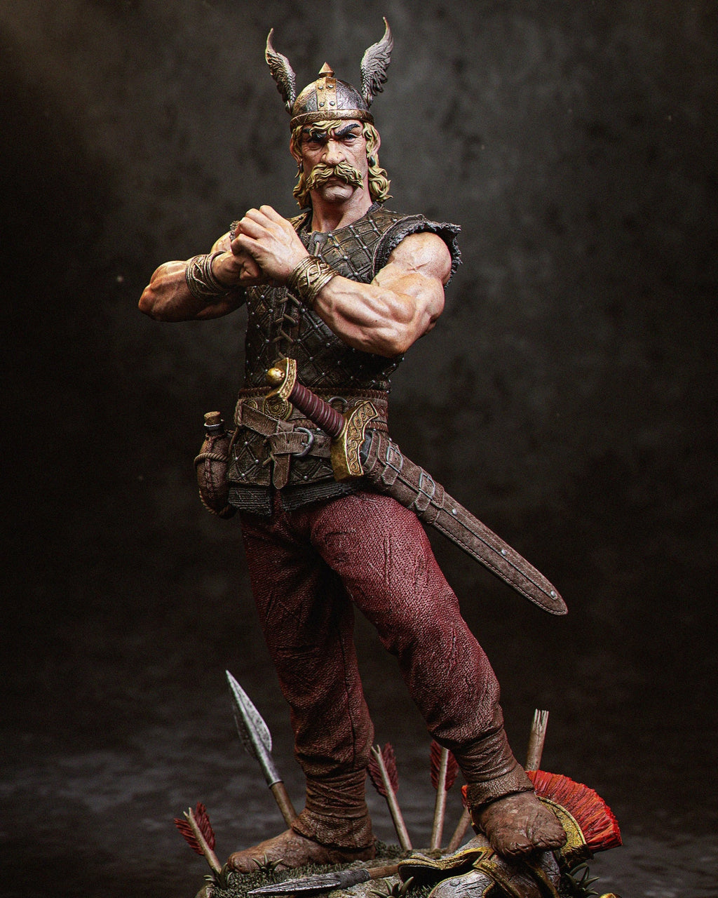 Asterix and Dogmatix - Asterix - 1:6, 1:9 Scale Figures & Bust