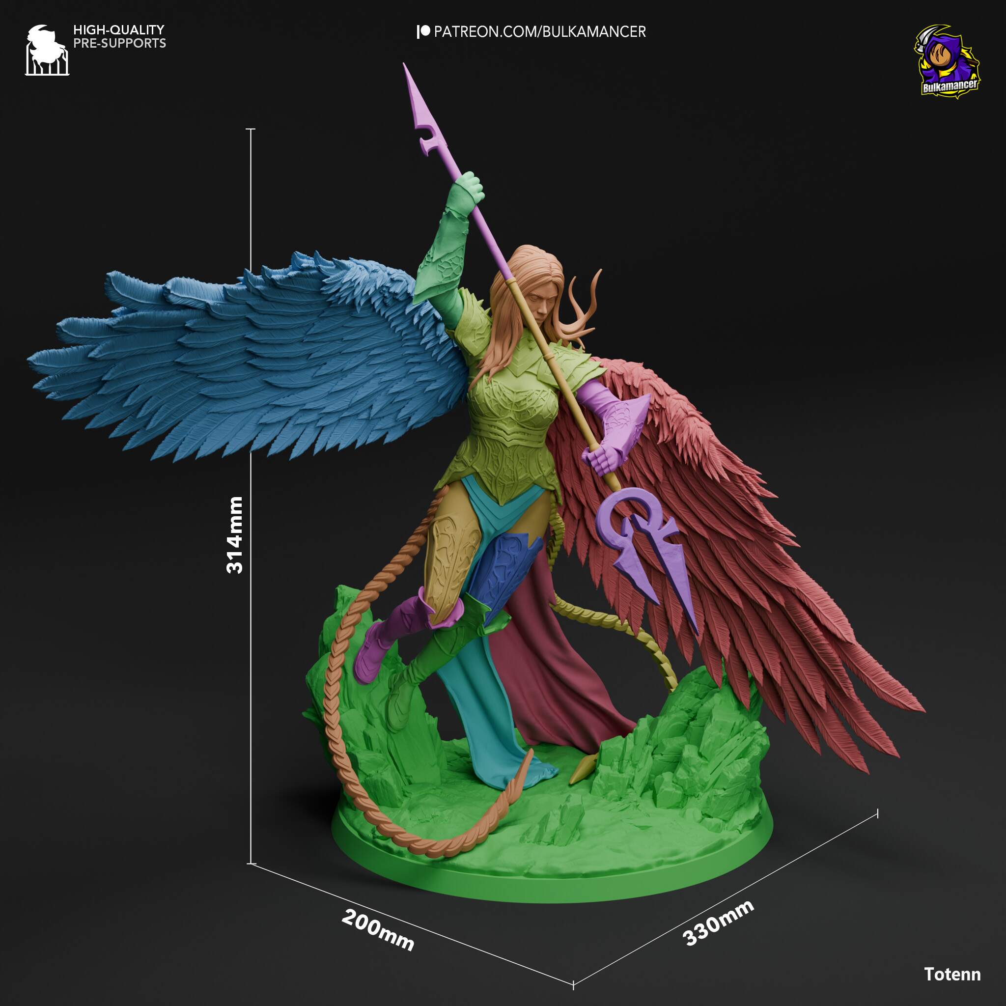 Avacyn The Purifier - MTG - 1:8 Scale Figure