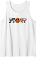 Naruto Shippuden 5 Chibi Group Anime Tank Top