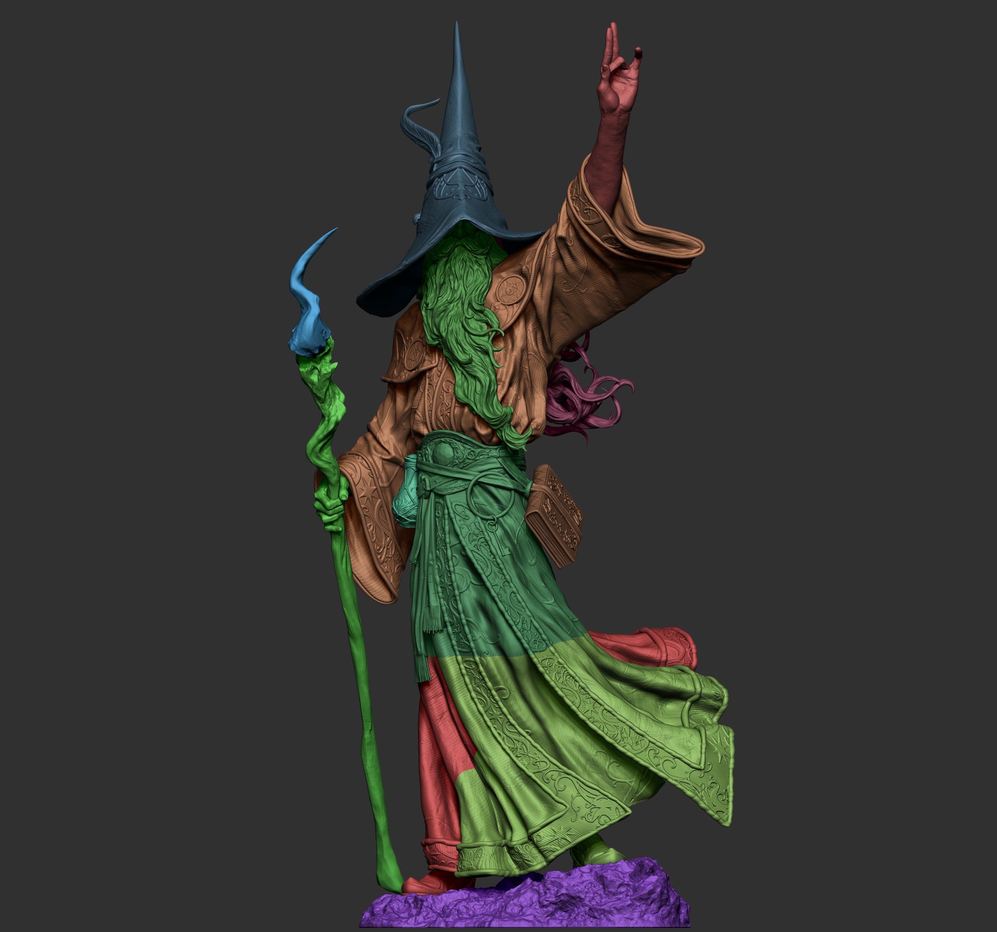 Merlin - CA3D Original Art - 1:6 Scale Figure