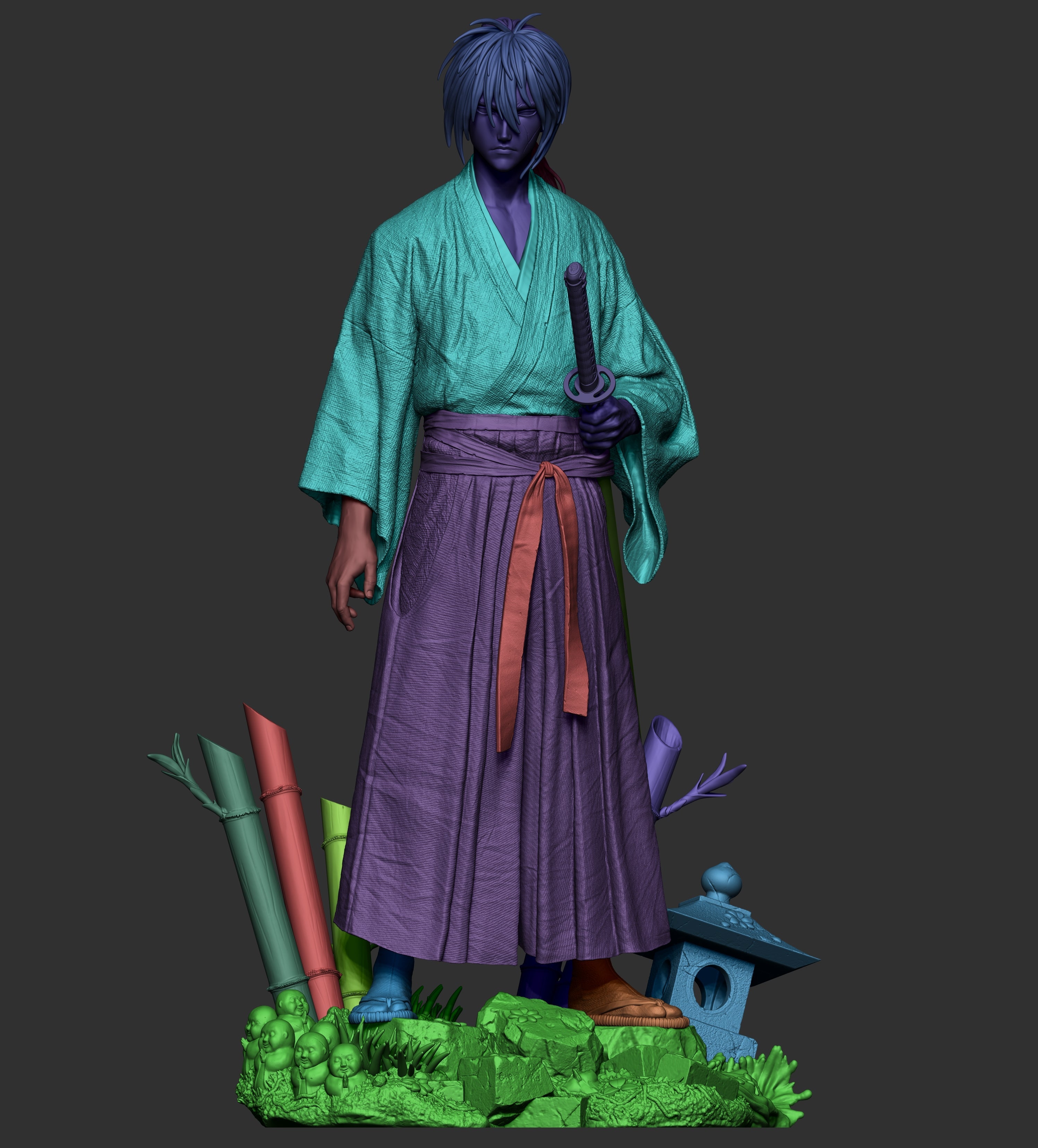 Kenshin Himura - Rurouni Kenshin - 1:6 Scale Figure