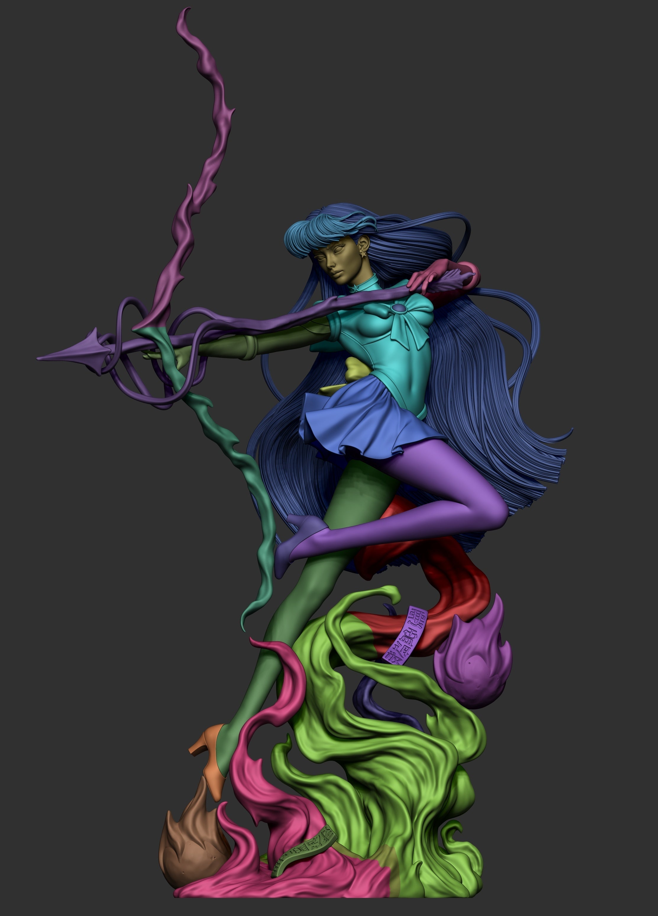 Rei Hino - Sailor Moon - 1:6 & 1:9 Scale Figures