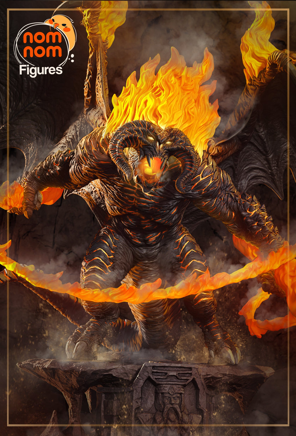 Balrog - LoTR - 1:10 Scale, 75mm, Bust