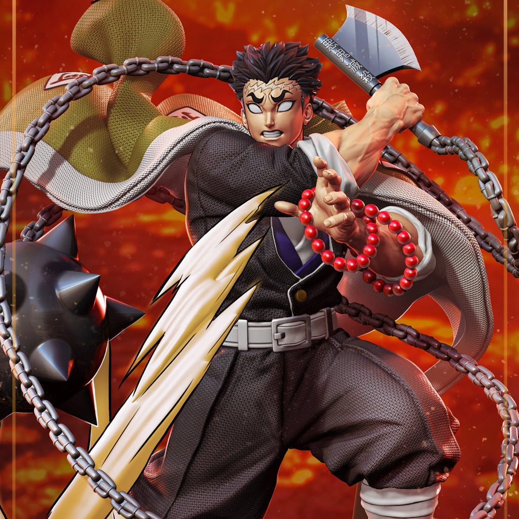 Gyomei - Demon Slayer / Kimetsu no Yaiba - 75mm, 1:10 Scale & Bust