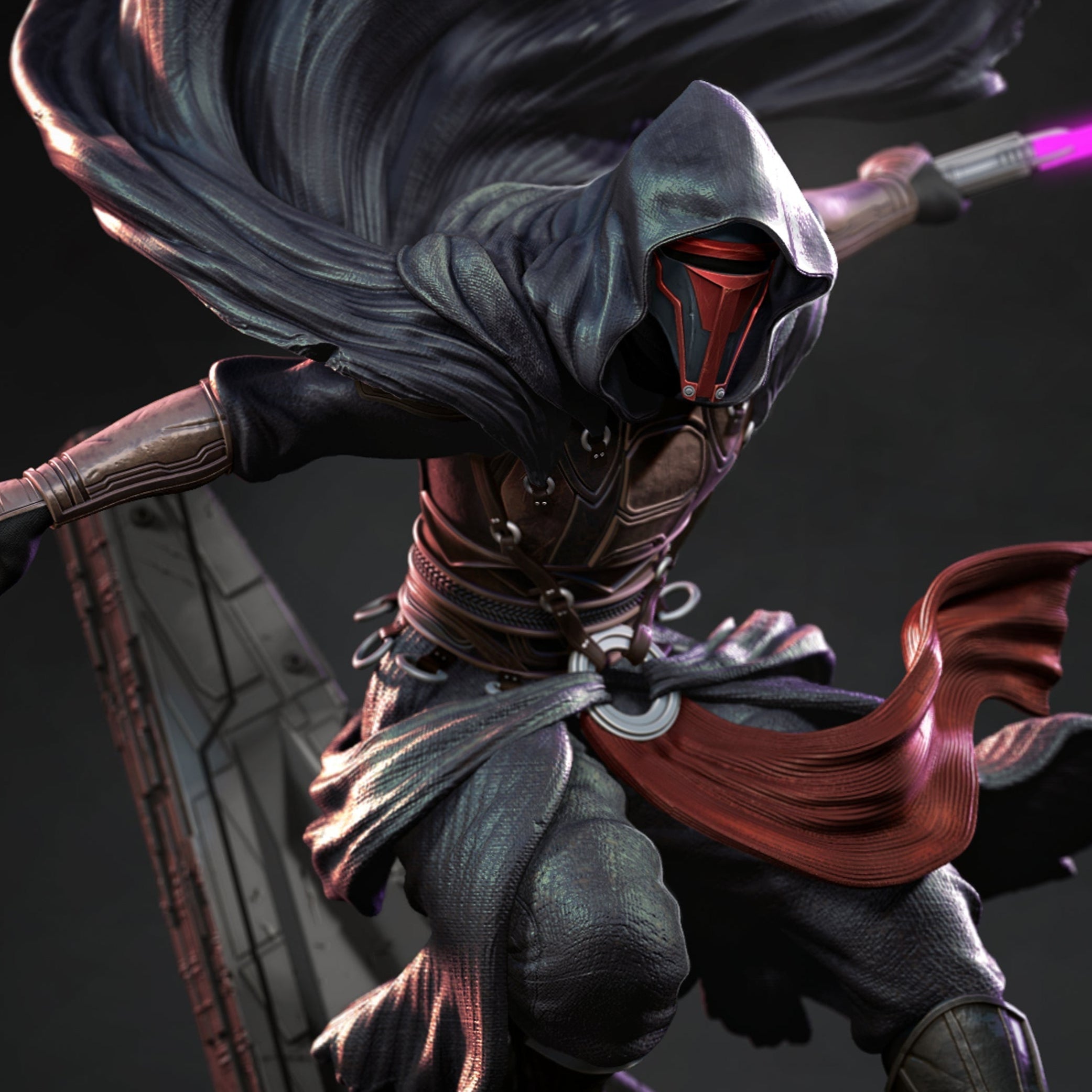 Darth Revan - SW / KOTOR - 1:10 Scale, 75mm, Bust