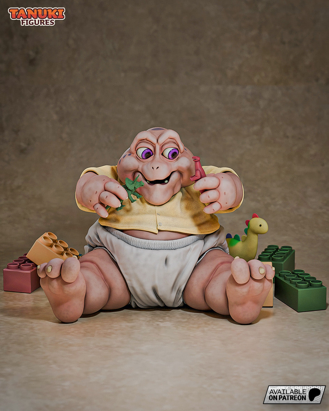 Baby - Dinosaurs  - 1:12 Scale Figure