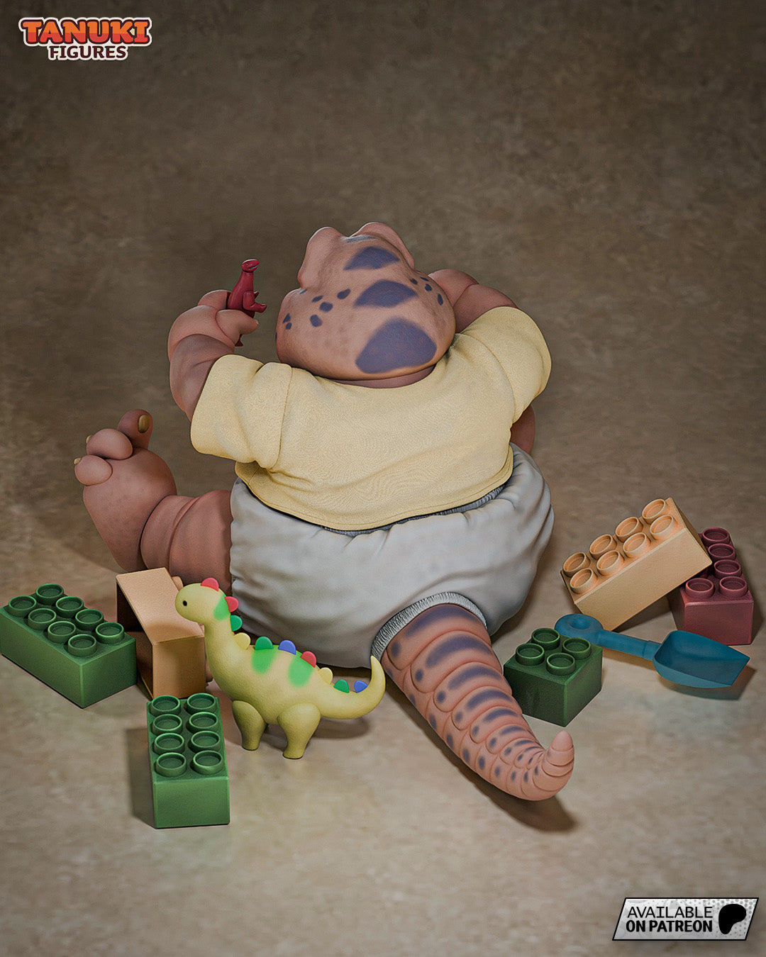 Baby - Dinosaurs  - 1:12 Scale Figure