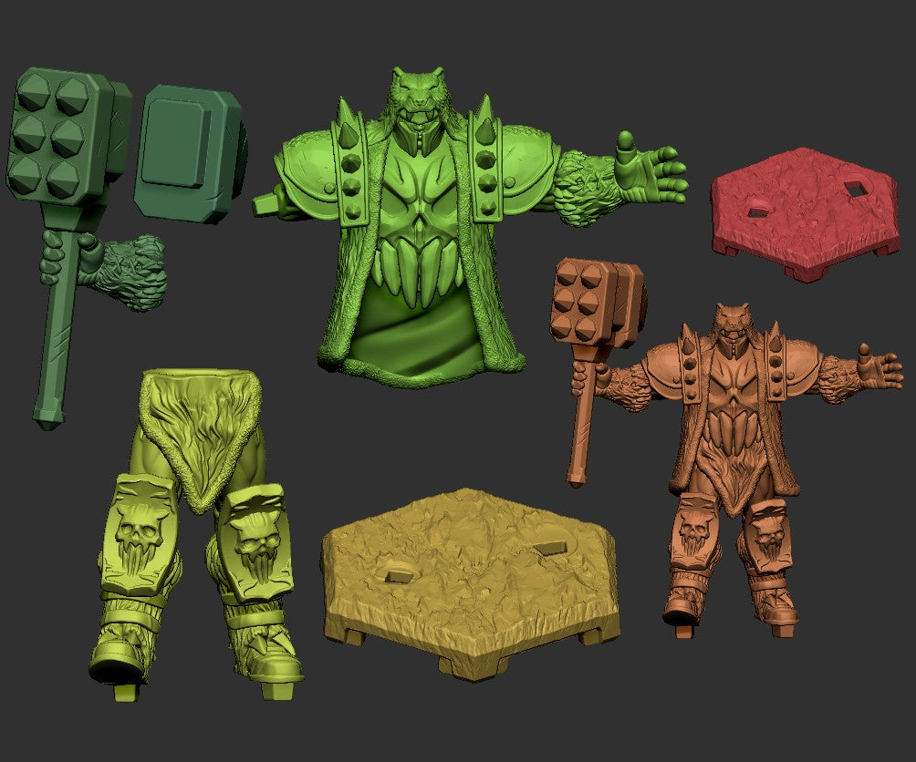The Hammer Balbars – Armored Warrior Miniature
