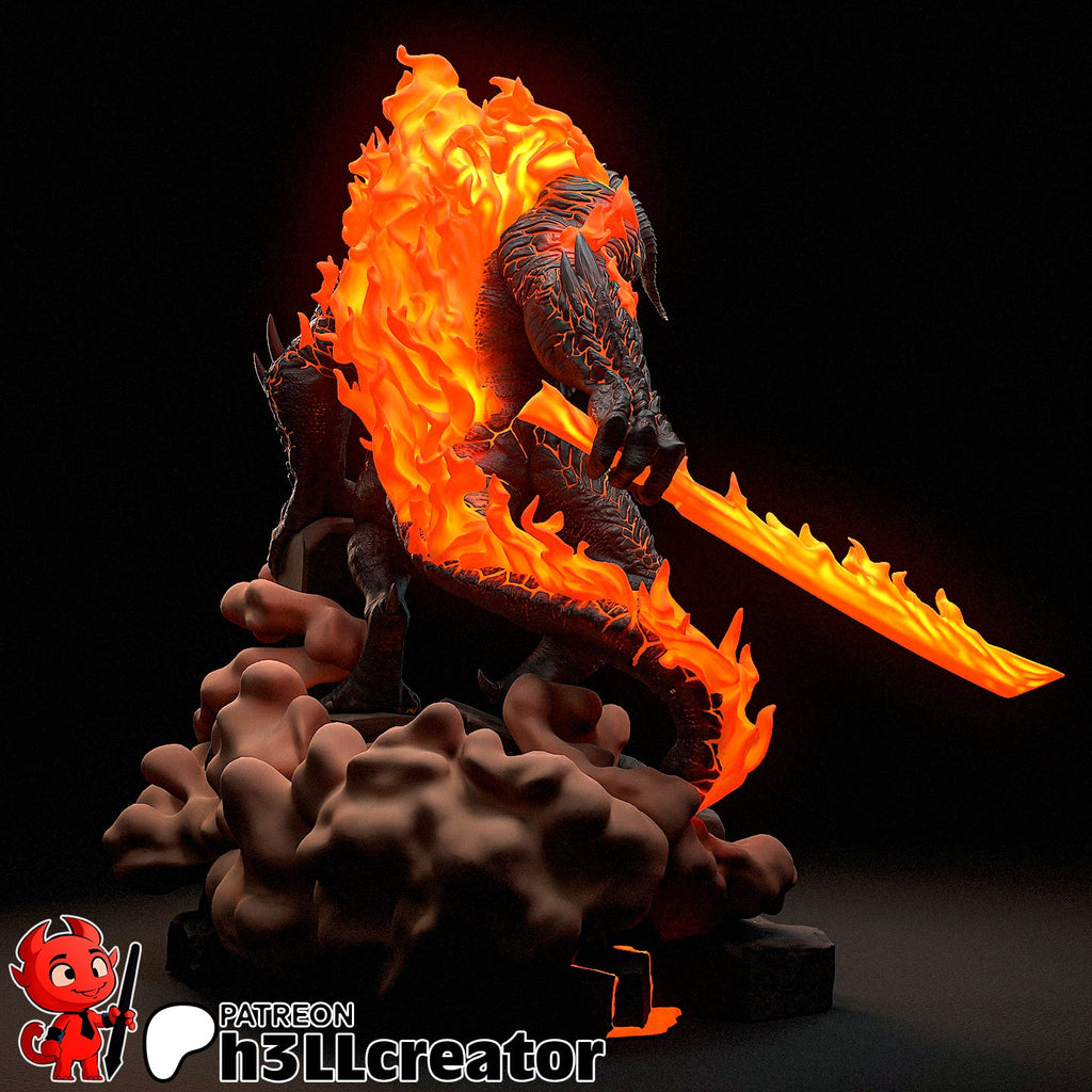 Balrog - LoTR - 1:45 Scale, Bust