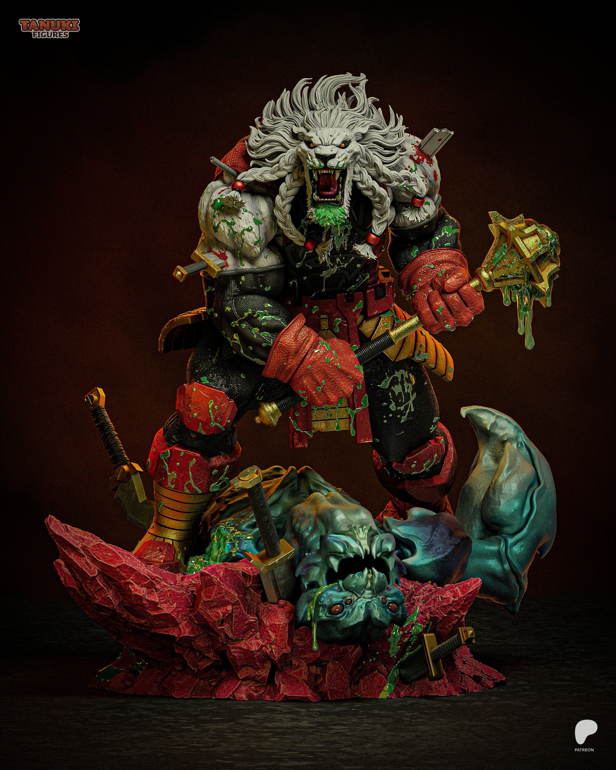 Battle Beast - Invincible - Skybound Comics - 1:6 Scale, Bust