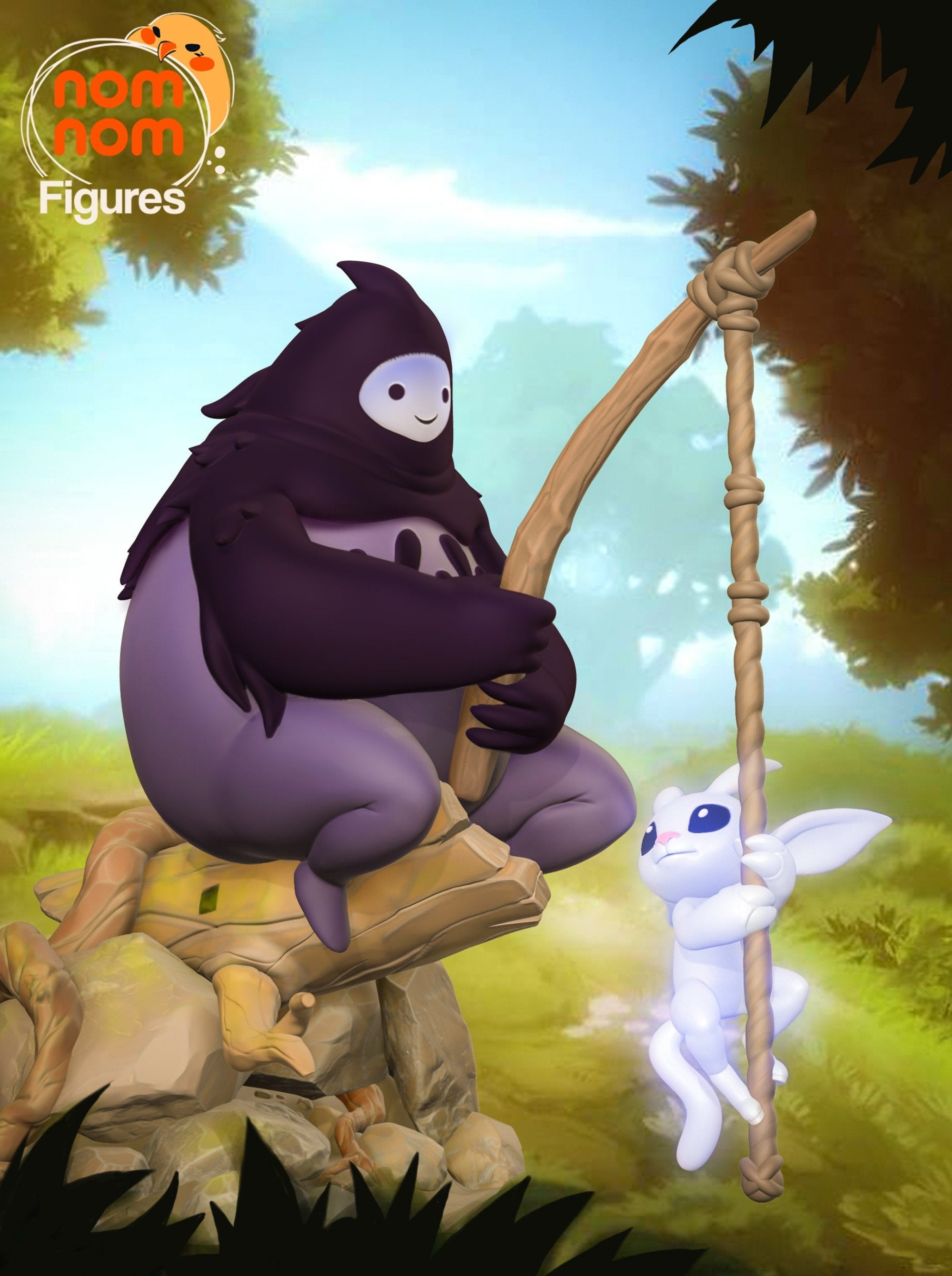 Ori and Naru - Ori and the Blind Forest