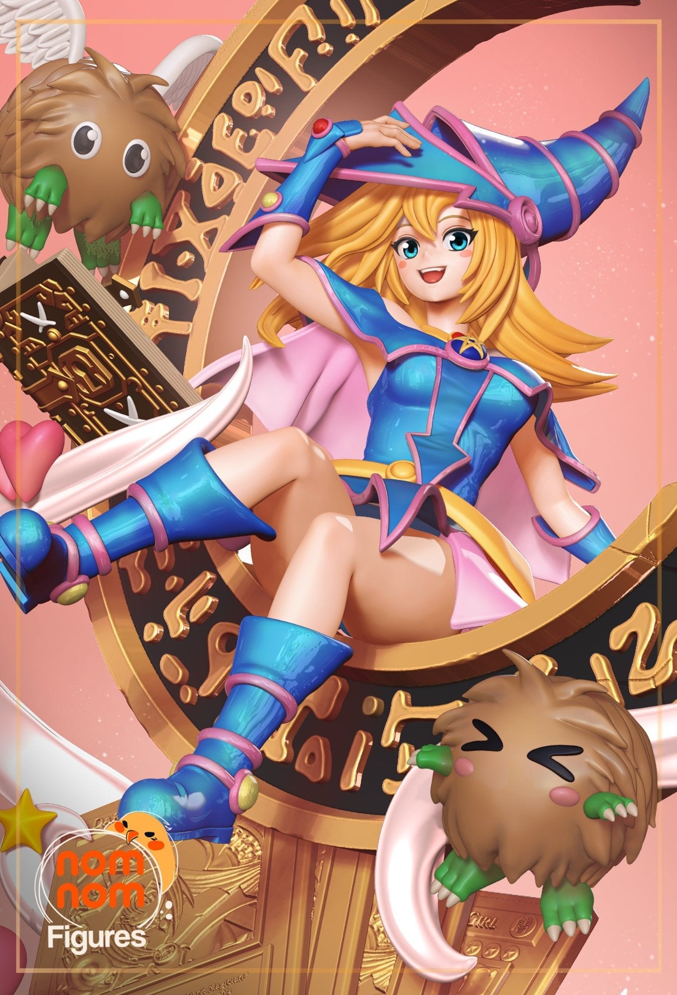 Dark Magician Girl - Yu-Gi-Oh! - 75mm, 1:10 scale