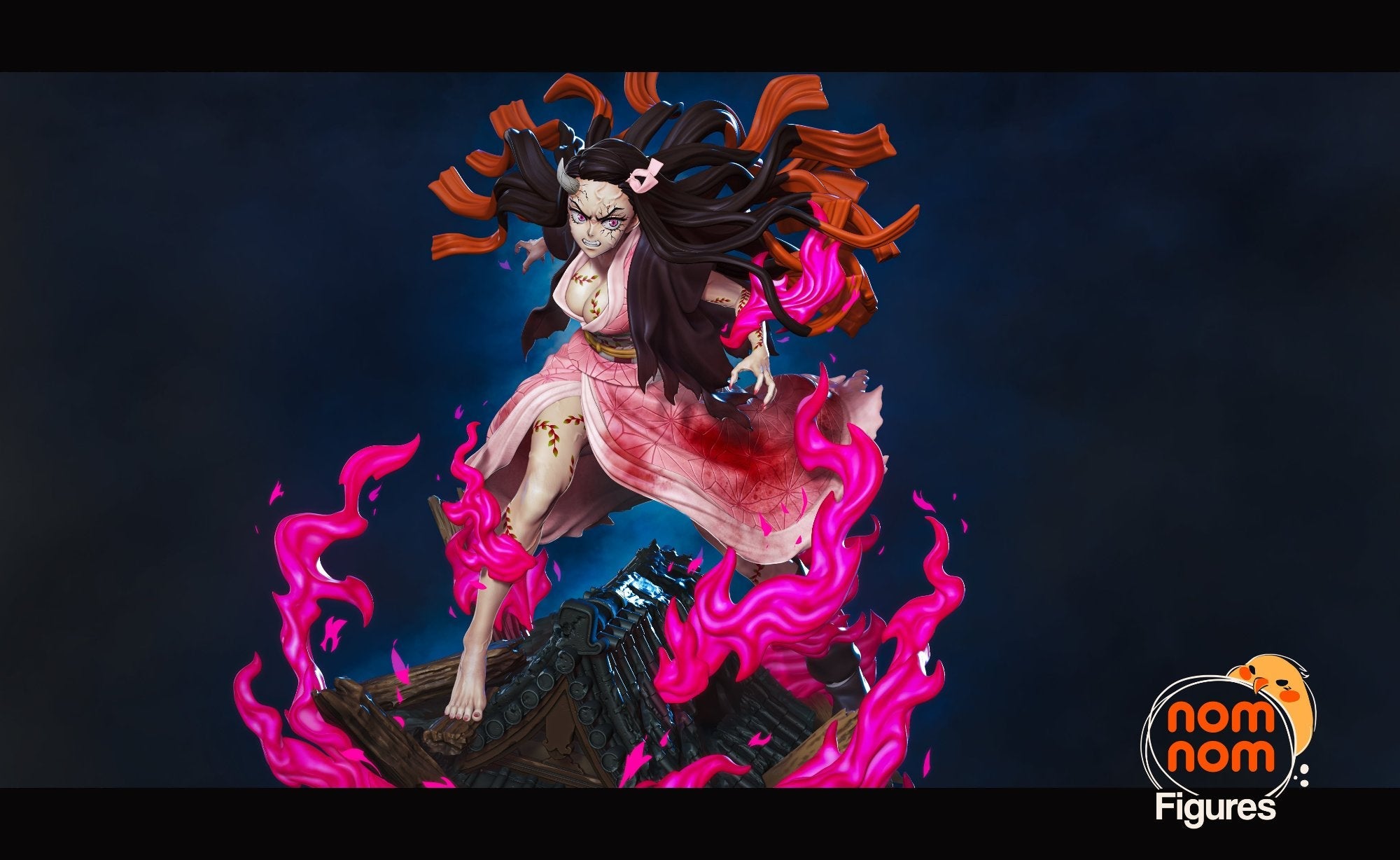 Nezuko Kamado - Demon Slayer / Kimetsu no Yaiba - 75mm, 1:10 Scale