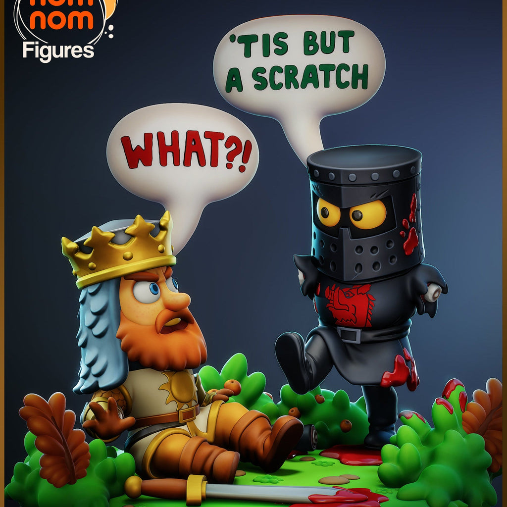 Chibi Black Knight - Monty Python and the Holy Grail