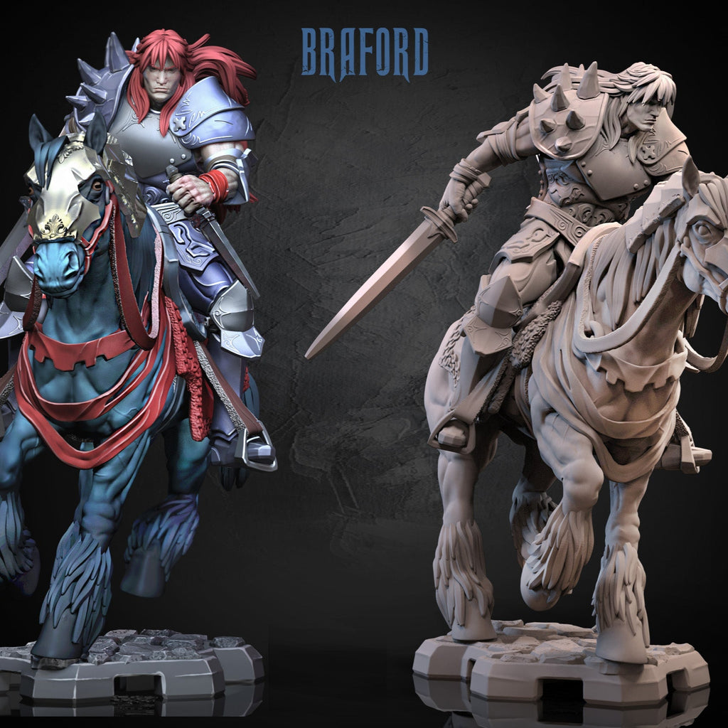 Braford - Knights of the Round Arcade Inspired Miniature