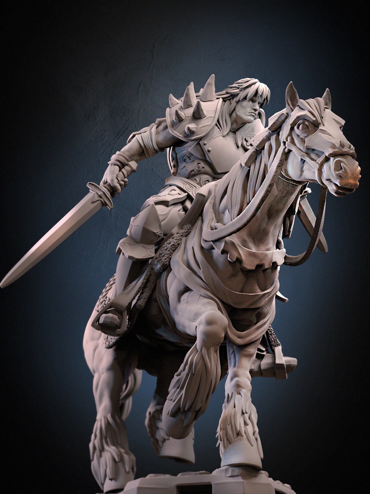 Braford - Knights of the Round Arcade Inspired Miniature