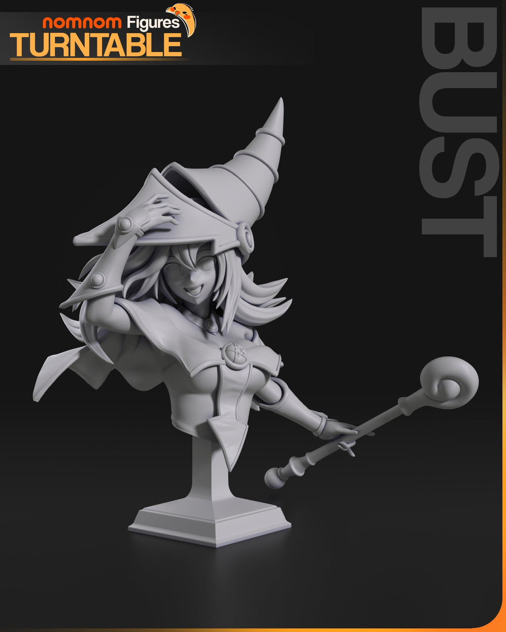Dark Magician Girl - Yu-Gi-Oh! - 75mm, 1:10 scale