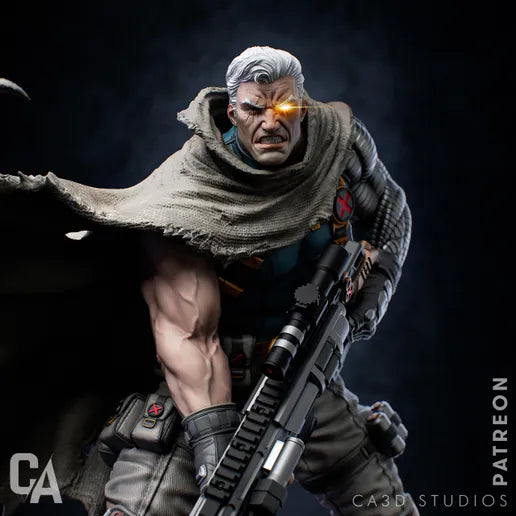 Cable - Marvel Comics - 1:6, 1:9 Scale Figures & Bust