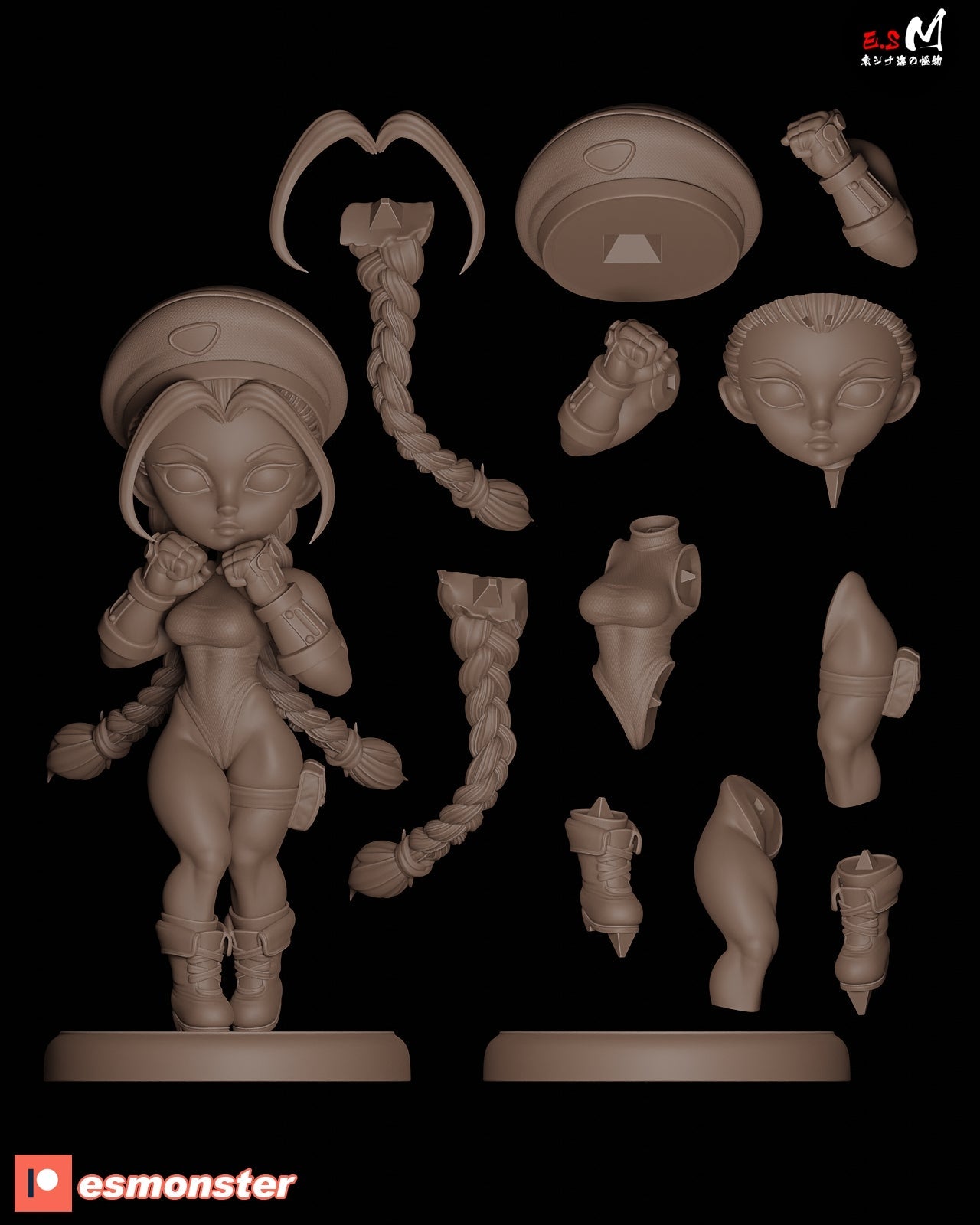 Chibi Cammy - Street Fighter - 1:6 Scale Figure