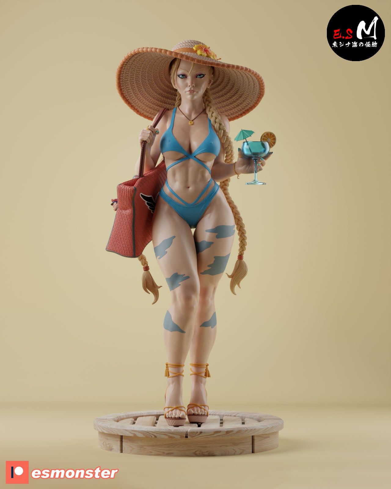 Cammy Bikini Edition - Street Fighter (SFW/NSFW 18+ Only) - 1:6 Figure