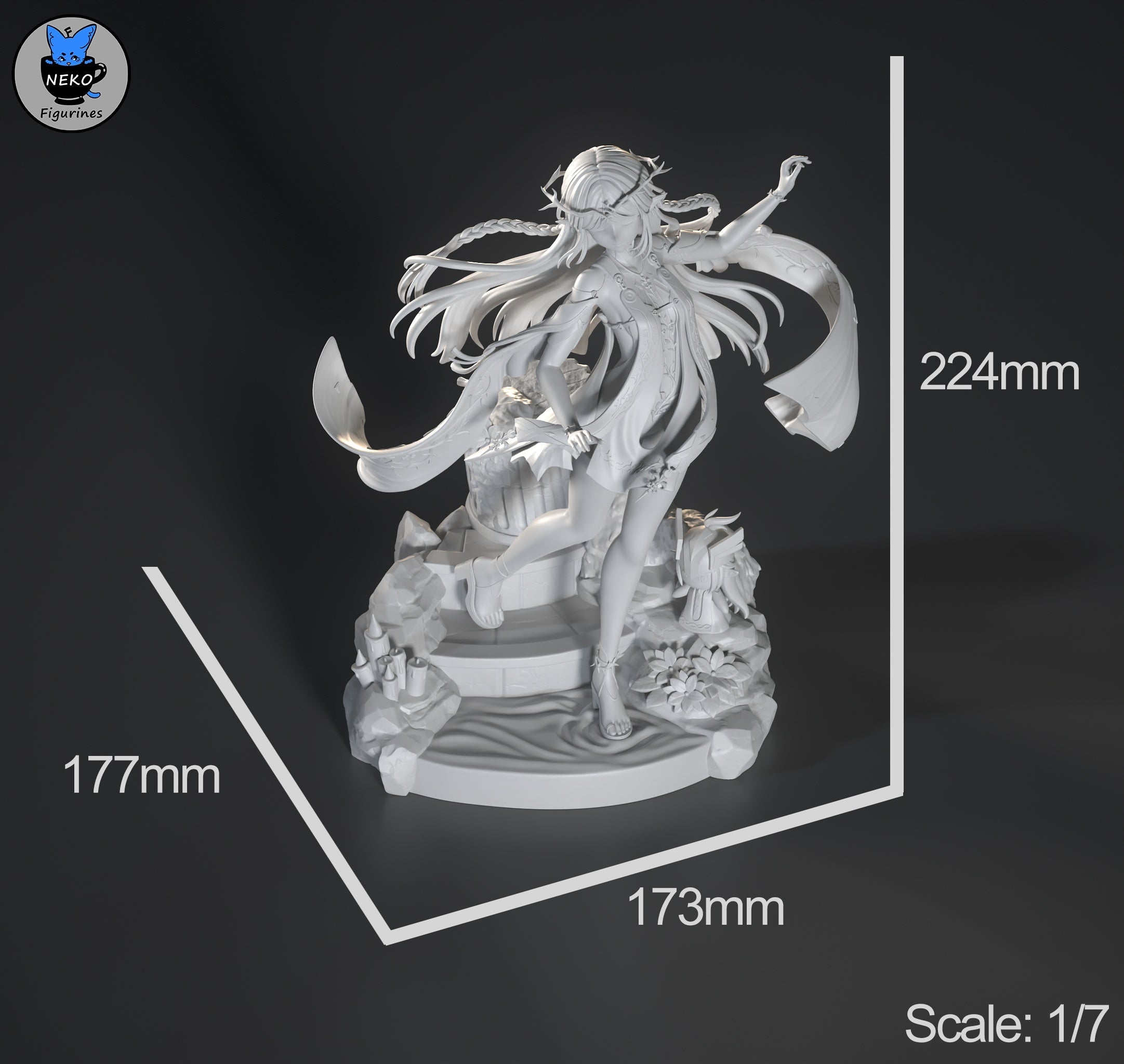 Cartethyia - Wuthering Waves - 1:7 Scale