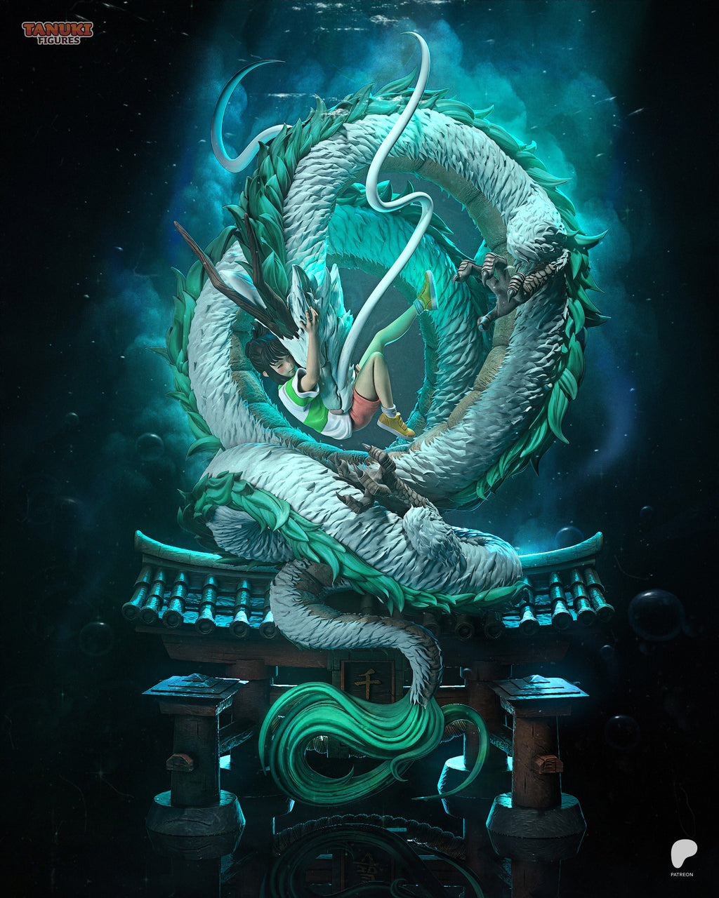 Chihiro & Haku - Spirited Away - 1:6 Scale, Wall Art & Bust