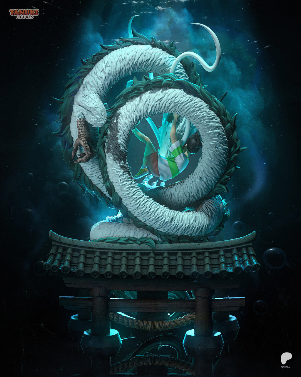 Chihiro & Haku - Spirited Away - 1:6 Scale, Wall Art & Bust