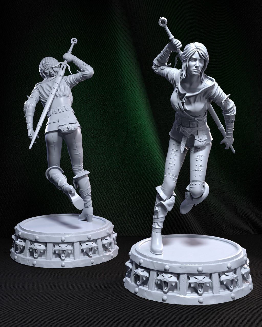 Ciri - The Witcher - 1:8 Scale